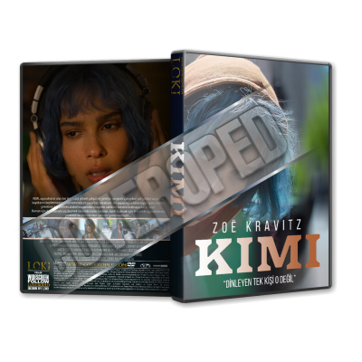 Kimi - 2022 Türkçe Dvd Cover Tasarımı